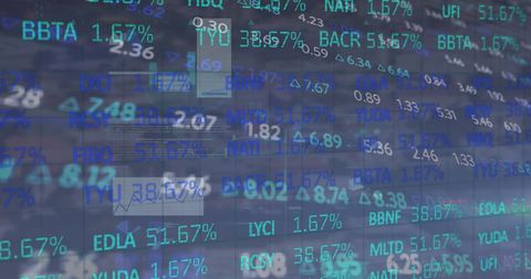 Analyzing Global Stock Market Data with Digital Interface - Download Free Stock Images Pikwizard.com