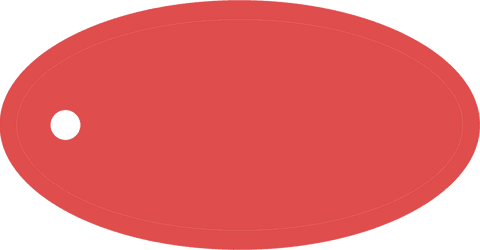 Red Gift Label PNG with Transparent Background for Design Project - Download Free Stock Videos Pikwizard.com