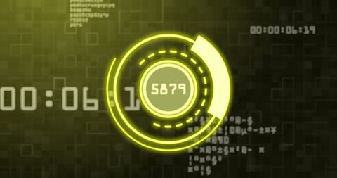 Futuristic Digital Interface with Data Scanning Visual - Download Free Stock Images Pikwizard.com