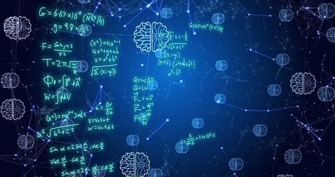 Futuristic AI Data Processing with Brain Connections - Download Free Stock Images Pikwizard.com
