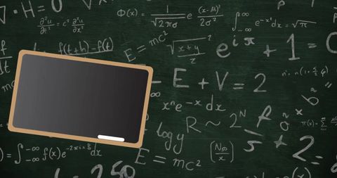 Digital Blackboard with Math Equations Concept - Download Free Stock Images Pikwizard.com