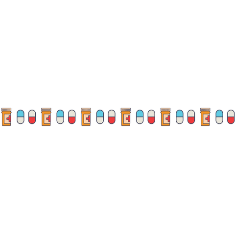 colorful medicine pills and bottles seamless transparent repeat pattern - Download Free Stock Videos Pikwizard.com