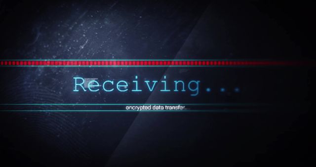 Encrypted Data Transfer In Progress with Digital Interface Design - Download Free Stock Images Pikwizard.com