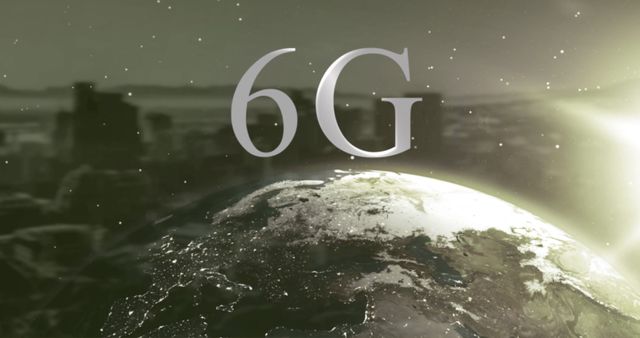 6G Technology Concept with Earth and Cityscape - Download Free Stock Images Pikwizard.com