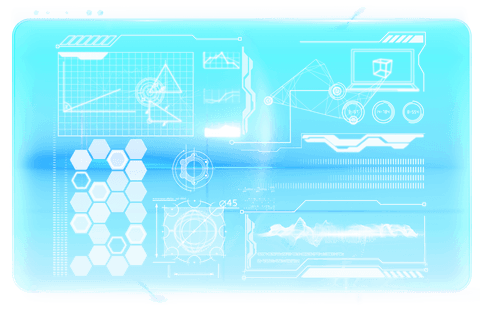 transparent blue digital interface with data elements - Download Free Stock Videos Pikwizard.com