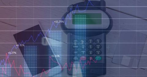 Financial Data Analysis with Payment Terminal Technology - Download Free Stock Images Pikwizard.com