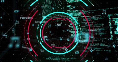 Futuristic Digital Network Illuminating Data Processing Hub - Download Free Stock Images Pikwizard.com