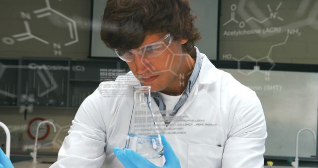 Chemist Conducting Experiments in Laboratory - Download Free Stock Images Pikwizard.com