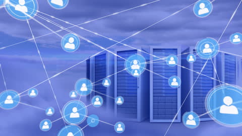 Global Cloud Computing Network with User Connections