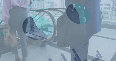 Global Business Trends with Financial Data Overlay