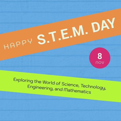 bright celebration of stem day with educational focus - Download Free Stock Templates Pikwizard.com