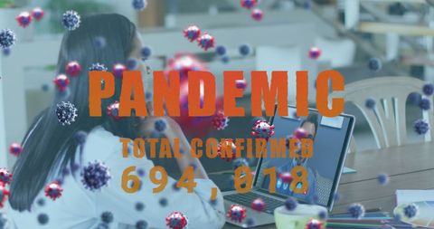 Global pandemic warning over business call imagery