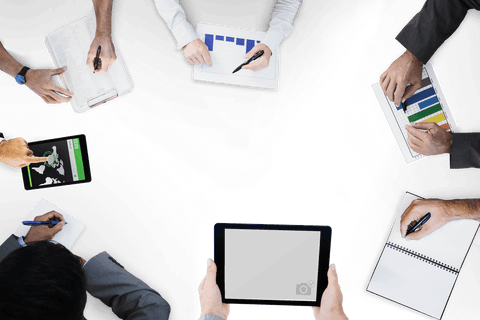 Transparent Business Team Collaboration Digital Tools - Download Free Stock Videos Pikwizard.com