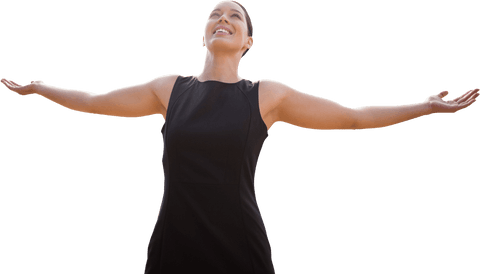 Free-Spirited Businesswoman with Transparent Background - Download Free Stock Videos Pikwizard.com