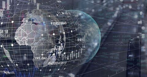 Global Data Exchange in Digital Finance Environment - Download Free Stock Images Pikwizard.com
