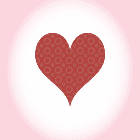 Transparent Red Heart with White Glow and Circular Design - Download Free Stock Videos Pikwizard.com