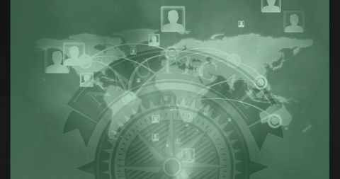 Global Digital Network with Countdown Concept Overlay - Download Free Stock Images Pikwizard.com