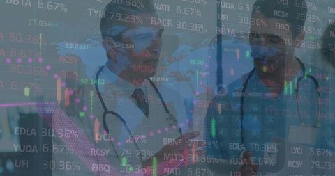 Healthcare Professionals Analyzing Global Stock Aenerationssts