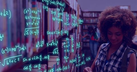 Innovative Youth with Digital Learning and Advanced Mathematics - Download Free Stock Images Pikwizard.com