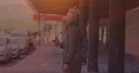 Business Professional Analyzing Financial Data in Modern Office Setting