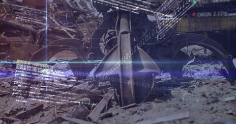 Data Processing Overlaying Industrial Waste Facility