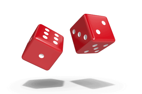 transparent red dice in motion capturing chance and luck - Download Free Stock Videos Pikwizard.com