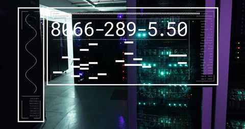 Digital Data Processing Over Servers in Dark IT Room - Download Free Stock Images Pikwizard.com