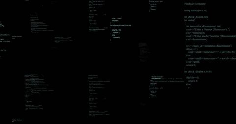 Binary Coding and Data Processing Visualization - Download Free Stock Images Pikwizard.com