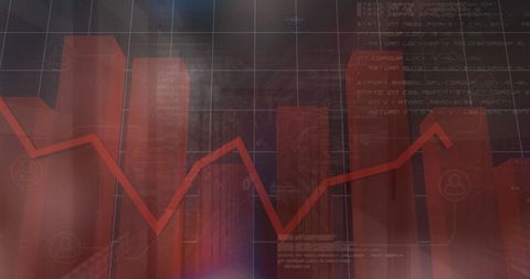 Business Data Analytics Technology Concept with Graphs - Download Free Stock Images Pikwizard.com