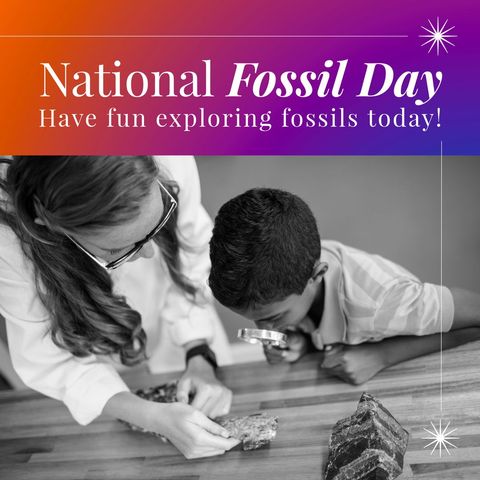curious young explorer learning about fossils in classroom setting - Download Free Stock Templates Pikwizard.com