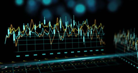 Dynamic Financial Data on Digital Screen - Download Free Stock Images Pikwizard.com