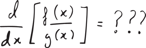 Transparent Mathematical Formula with Derivative and Quotient