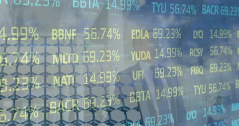 Businessman Analyzing Financial Data on Renewable Energy