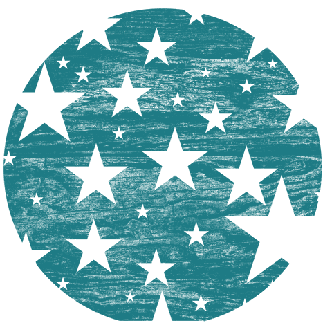 transparent teal circle filled with star shapes - Download Free Stock Videos Pikwizard.com