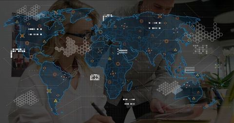 Collaborating Team Analysis with Technology Maps and Modern Data Networks