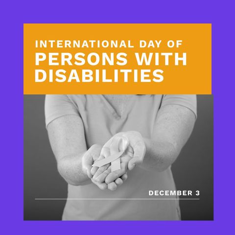 Celebration of International Day of Persons with Disabilities - Download Free Stock Templates Pikwizard.com