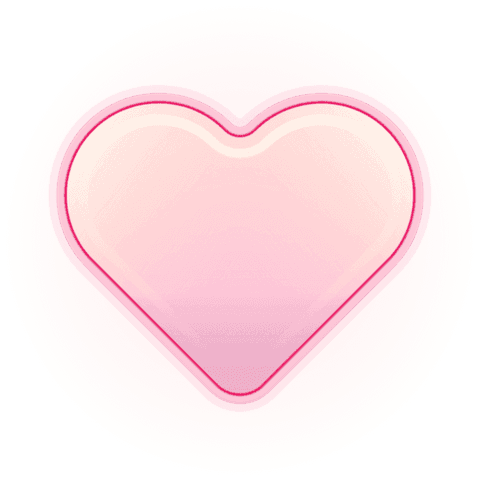 glossy pink heart icon on transparent background with 3d effect - Download Free Stock Videos Pikwizard.com