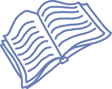 Minimalist Monochrome Line-Art Open Book Illustration Transparent - Download Free Stock Videos Pikwizard.com