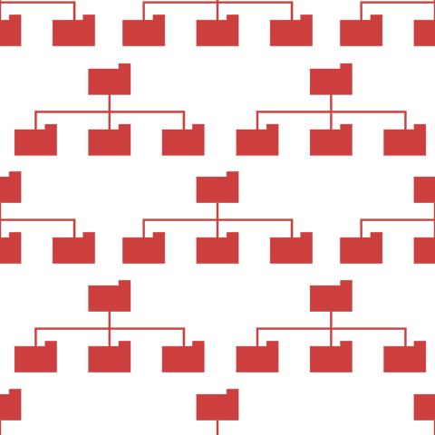 seamless pattern of red folder icons on transparent background - Download Free Stock Videos Pikwizard.com