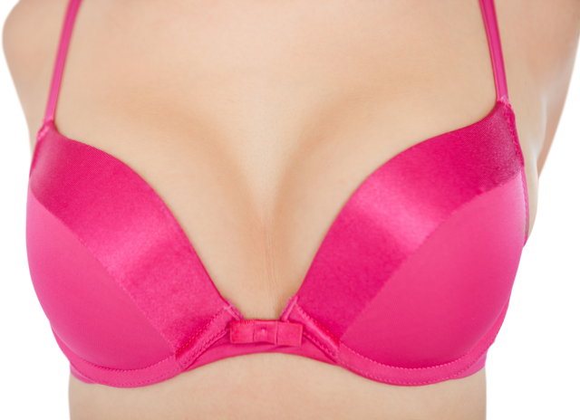 Transparent Background of Woman in Pink Bra for Breast Cancer Awareness - Download Free Stock Videos Pikwizard.com