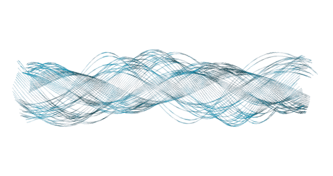 Digital Blue Wave Shapes on Transparent Background - Download Free Stock Videos Pikwizard.com