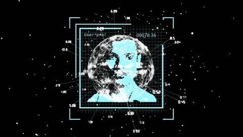 Holographic Global Network with Digital Interface and Data Visualization