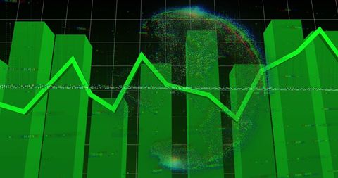 Data Visualizations: Global Finance and Economy Metrics - Download Free Stock Images Pikwizard.com