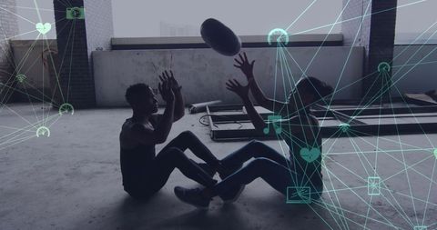 Fitness connection: exercising with digital influence in gym environment
