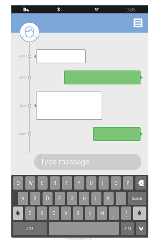 digital messaging screen with transparent interface graphics - Download Free Stock Videos Pikwizard.com