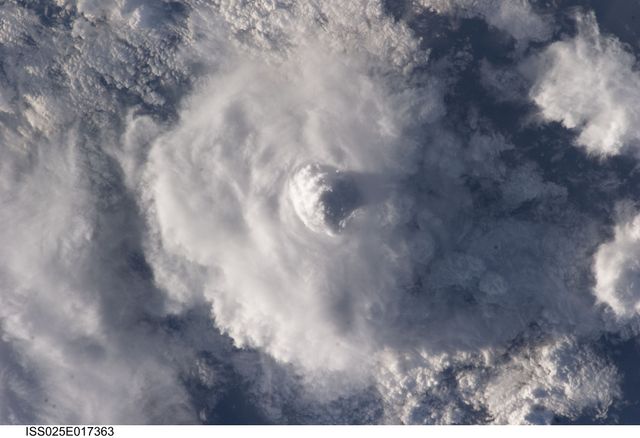 Cumulonimbus Cloud Over East Central Colombia from ISS - Download Free Stock Photos Pikwizard.com