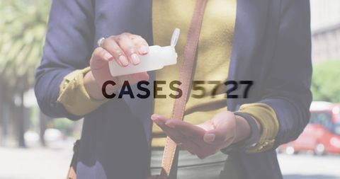 Covid-19 awareness: hand sanitization and case tracking