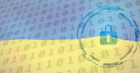 Cybersecurity in Ukraine Data Protection - Download Free Stock Images Pikwizard.com