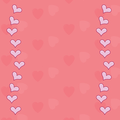 pink valentine's day card with transparent heart border - Download Free Stock Videos Pikwizard.com