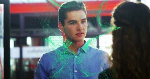 Digital hologram in innovative business communication